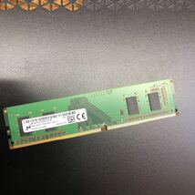 MICRON 1RX16 PC4-2400T 4GB DDR4 デスクトップ用メモリ_画像1