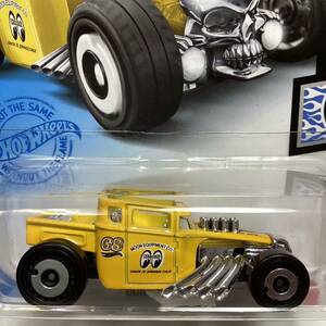 ☆ホットウィール☆ ボーン シェイカー ムーンアイズ 黄色 MOONEYES Hot Wheels 