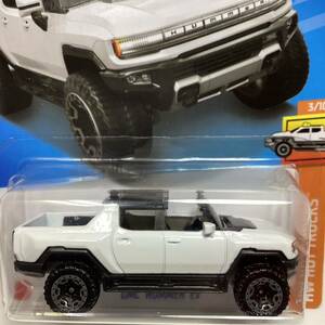 ☆ホットウィール☆ GMC ハマー EV 白　Hot Wheels 