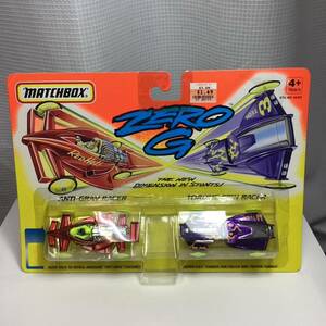 ビンテージ品 2-Pack ☆マッチボックス☆ ワープド　リアクター　フォーミュラ　G1 ZERO G ギミック付き　MATCHBOX