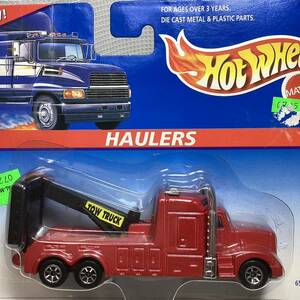  ☆ホットウィール☆ トウ　トラック　レッカー車　赤　ハウラーズ　HAULERS Hot Wheels