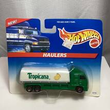  ☆ホットウィール☆ トロピカーナ　Tropicana ハウラーズ　HAULERS Hot Wheels_画像2