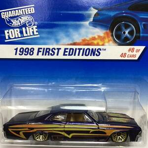 ☆ホットウィール☆ '65 シボレー インパラ ローライダー　紫　Hot Wheels 