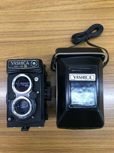 ★ YASHICA ヤシカ TLR Mat-124G 二眼レフ フィルム カメラ Yashinon 80mm f/3.5 レンズ COPAL SV カメラケース 付 ★ #394