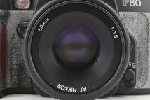 Nikon/ニコン ＊ F80 一眼レフ フィルム カメラ レンズ：50mm 1:1.8 ＊ #5771_画像2