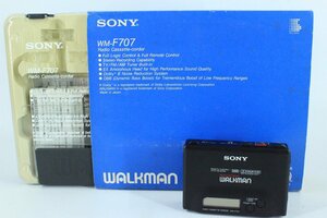 【箱付き】SONY/ソニー 〇 [WM-F707] Walkman/ウォークマン ポータブルカセットレコーダー 〇 #5899