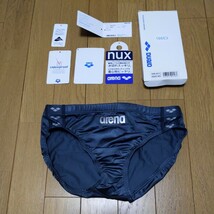 新品未使用 初期NUX OAR-4511 XOサイズ グレーシルバー 競パン 競泳水着 arena アリーナ_画像1