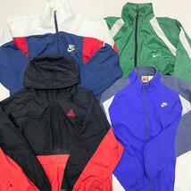 ●90s-00s NIKE ナイキ ACG ナイロンジャケット アウター まとめ売り 4点 銀タグ 白タグ 三つ目タグ サイズMIX 卸 現状品 1.41㎏●_画像1