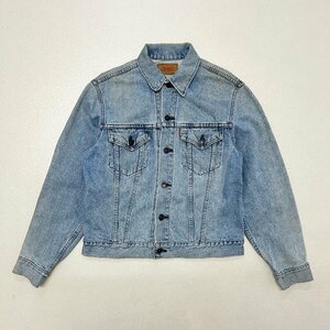 ●Levi’s リーバイス Gジャン デニムジャケット 70504-0217 刻印J02 小パッチ スモールe 日本製 サイズL ブルー系 メンズ 0.79kg●