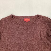 ■【送料198円】VIVIENNE WESTWOOD RED LABEL ヴィヴィアン ウエストウッド レッドレーベル コットンニット レディース サイズ2 ブラウン■_画像3