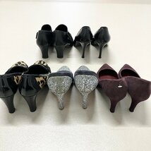 ●ブランドパンプス DIANA ダイアナ 10点 まとめ売り ヒール パンプス サンダル ミュール ブーツ 靴 セット サイズMIX 卸 現状品 4.22kg●_画像4