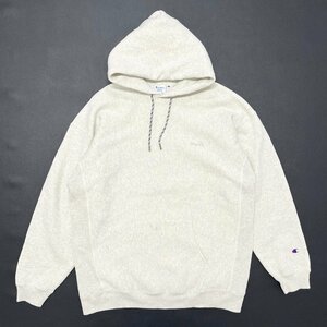 ●Champion チャンピオン リバースウィーブ スウェット パーカー プルオーバー 単色青タグ 復刻 X-girl グレー メンズ サイズM 0.9㎏●