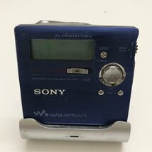 ◆【ジャンク品】 SONY ソニー MD WALKMAN ウォークマン ポータブルMDプレーヤー MINI DISC RECORDER MZ-R909 現状品 (E1)M/G60214/4/0.5_画像7