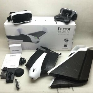 ■Parrot DISCO FPV 全翼 ドローン カメラ セット スカイコントローラー ゴーグル 動作未確認 アシストコントロール Full HD■