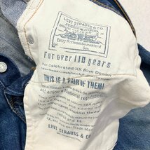 ●Levi's リーバイス デニム パンツ 501xx バレンシア工場 555 セルビッチ ビッグE ボタンフライ 赤耳 W32/L36 ブルー系 メンズ 0.78kg●_画像5