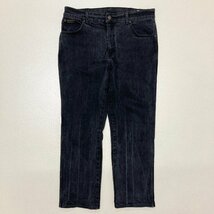 ●Lee Wrangler リー ラングラー デニム ジーンズ パンツ 4点 まとめ売り 後染め ブラック系 サイズMIX メンズ 卸 現状品 2.93kg●_画像6