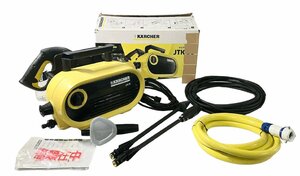 ★KARCHER ケルヒャー JTK38 100V 50/60hz 家庭用高圧洗浄機 洗浄 網戸 ポーチ 屋外 現状品7.6kg★