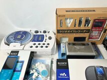 ★オーディオ 音楽プレイヤー他 WALKMAN/CD/カセット/ボイスレコーダー/他 大量まとめて SONY他 ジャンク6.7kg★_画像2