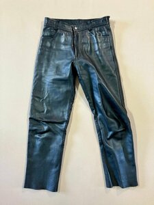 ★B's Leather レザーパンツ ボトムス ライディングパンツ ストレート ブラック サイズ不明 ボトムス 1.44kg★