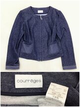 ■Courreges クレージュ まとめ売り 6点 レディース サイズMIX ジャケット/トップス/スカート他 中古卸■_画像2