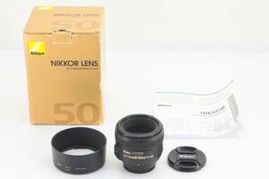 〓良品〓Nikoニコン AF-S NIKKOR 50mm F1.4G #5481