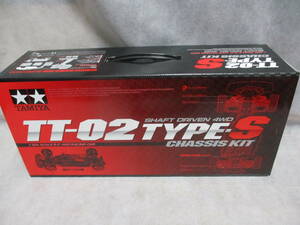 未使用品 タミヤ 58600 1/10RC TT-02 TYPE-S シャーシキット