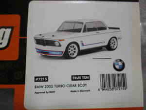 未使用未開封品 HPI 7215 1/10RC BMW 2002 TURBO ボディ (WB225mm.F0/R0mm) 各社Mシャーシ用