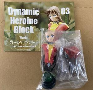 UFOロボ グレンダイザー ☆ フィギュアックス ダイナミックヒロインブロック　 03　グレース・マリア・フリード 胸像 ☆ 永井豪