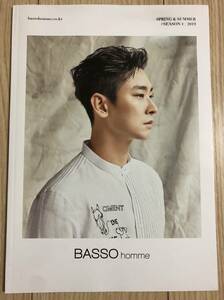 韓国 チュ・ジフン 「BASSO homme」 2019 春,夏 カタログ