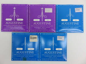 AUGUSTINE オーガスチン CLASSIC BLUE REGAL BLUE クラシックギター弦 5パックセット 新品 未使用 未開封品