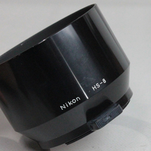 1225104 【良品 ニコン】 Nikon HS-8 スナップオンタイプメタルレンズフード_画像5