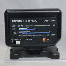 010850 【動作OK コニカ】 Konica HX-14 AUTO ストロボ for HEXAR ヘキサー _画像4