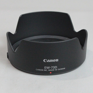 0208157 【美品 キヤノン】 Canon EW-73D バヨネット式レンズフード 純正品