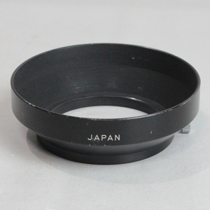 020909 【良品 汎用品】 取付口径55mm 標準系レンズ用 かぶせ式メタルレンズフード