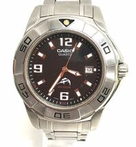 CASIO QUARTZ MDV-100 カシオ クォーツ QZ 腕時計 動作品 電池交換済み 0209-1_画像2