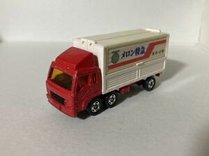 メロン特急 東京-夕張 三菱ふそう FUSO ウィングルーフトラック 傷汚れ多数 1/102 日本製トミカ 同梱は土日終了分、木曜迄お支払い厳守