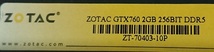 ZOTAC NVIDIA GeForce GTX760 GDDR5 2GB 256bit_画像5