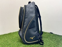 【022217】MizunoPro ミズノプロ 野球 リュックサック バックパック 約40L ネイビー 1FJD1000 タグなし未使用品【40131S03】_画像3