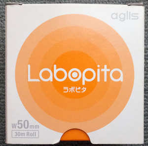 新品 / 密栓 密封 自己粘着 フィルム ラボピタ Labopita / ミシン目入り 幅 5cm 長さ 30m / パラフィルム / 耐薬品・防湿・密閉 マスキング