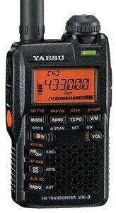 生産終了！　VX-3　ポケットサイズ144/430MHzヤエス”VX-3”広域受信機能付き！