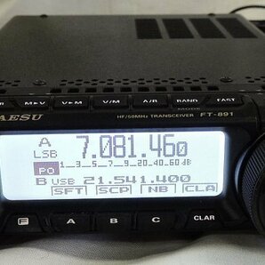 昨年9月購入 FT-891M 八重洲無線 HF/50MHz50W 保証残ありの画像1