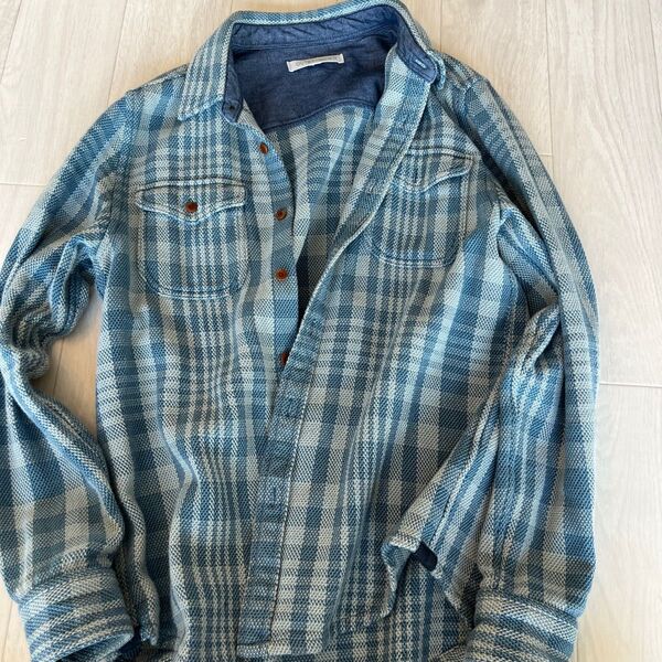owterknown ブランケットシャツ