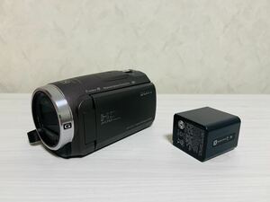 良品！SONY/ソニー デジタルHDビデオカメラレコーダー Handycam ハンディカム HDR-CX680 ブロンズブラウン 2017年製 動作確認済み