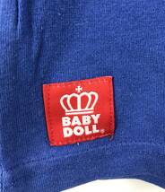 BABYDOLL ベビードール　子供服　半袖プリントTシャツ　青色トップス　KIDS　JTB-342_画像4