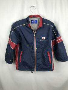 Champion 　子供服アウター　ジャンパー　キッズ１２０ｃｍ　紺　赤　　JTB-282