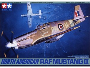 TAMIYA タミヤ 1/48 傑作機シリーズ No.47 ノースアメリカン RAF マスタングIII