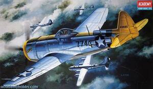 ACADEMY red temi-2155 1/48 P-47N Thunderbolt 