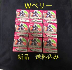 本日限定価格　芳香剤　エアースペンサー　Wベリー　9個セット　送料込み