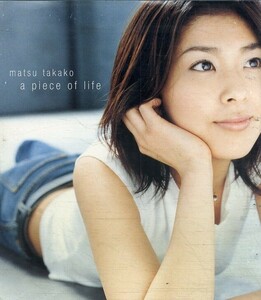 D00134858/CD/松たか子「A Piece Of Life (2001年・UPCH-1074)」