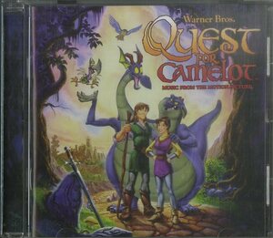 D00127808/CD/V.A.「魔法の剣キャメロット Quest For Camelot OST (1998年・83097-2・サントラ・シンセポップ)」